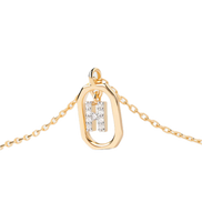 pdpaola - Collana Con Lettera H Mini