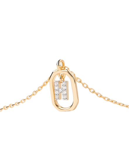 pdpaola - Collana Con Lettera H Mini