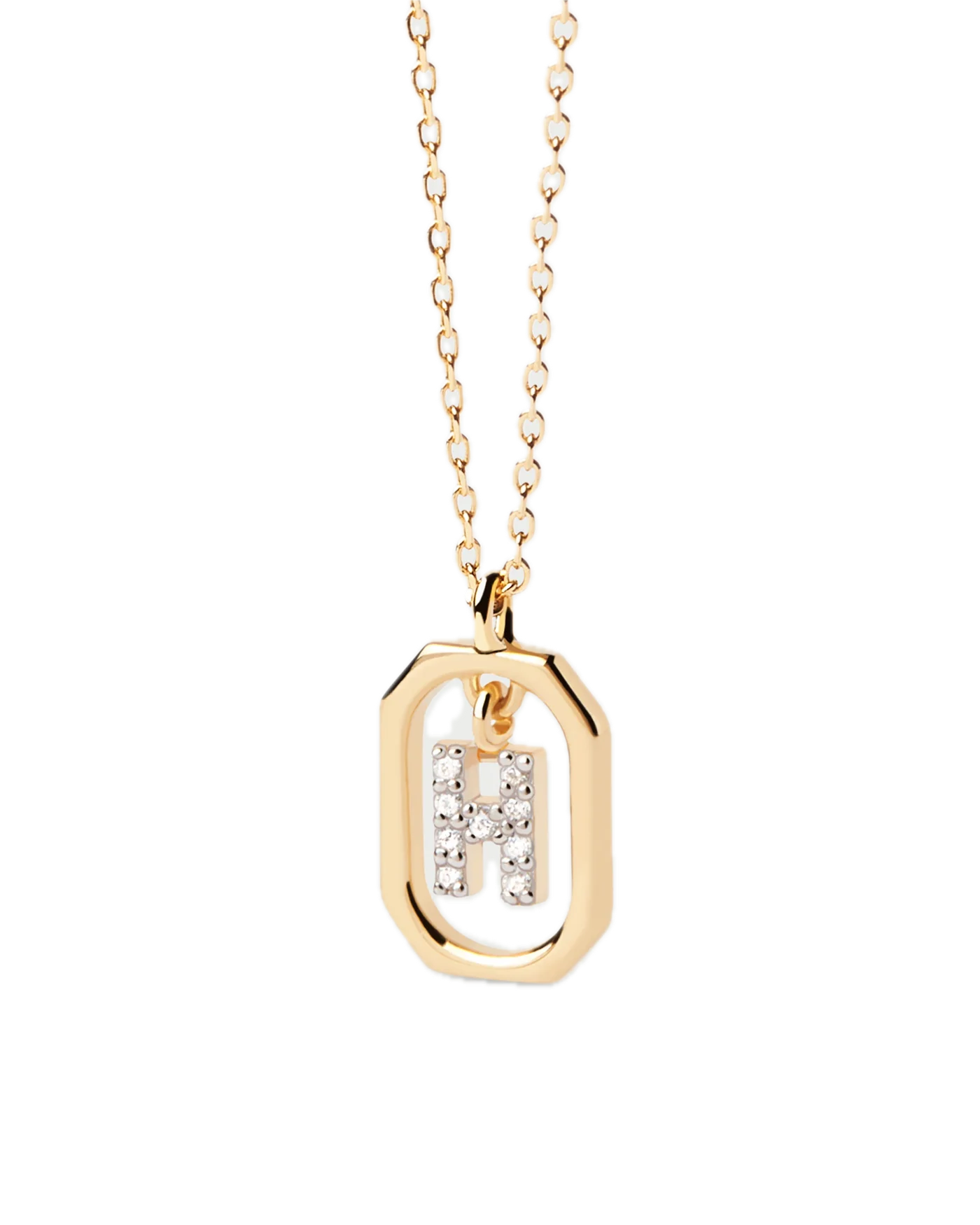 pdpaola - Collana Con Lettera H Mini