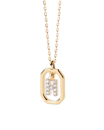 pdpaola - Collana Con Lettera H Mini