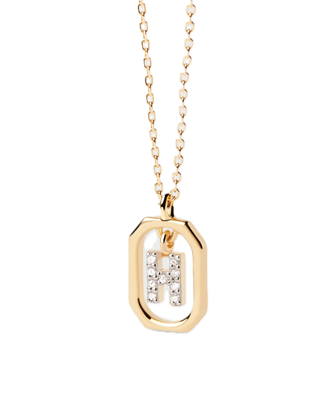 pdpaola - Collana Con Lettera H Mini