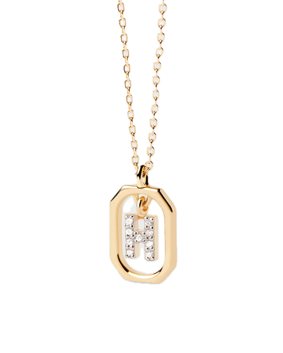 pdpaola - Collana Con Lettera H Mini