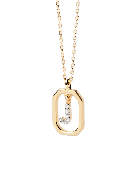 pdpaola - Collana Con Lettera J Mini