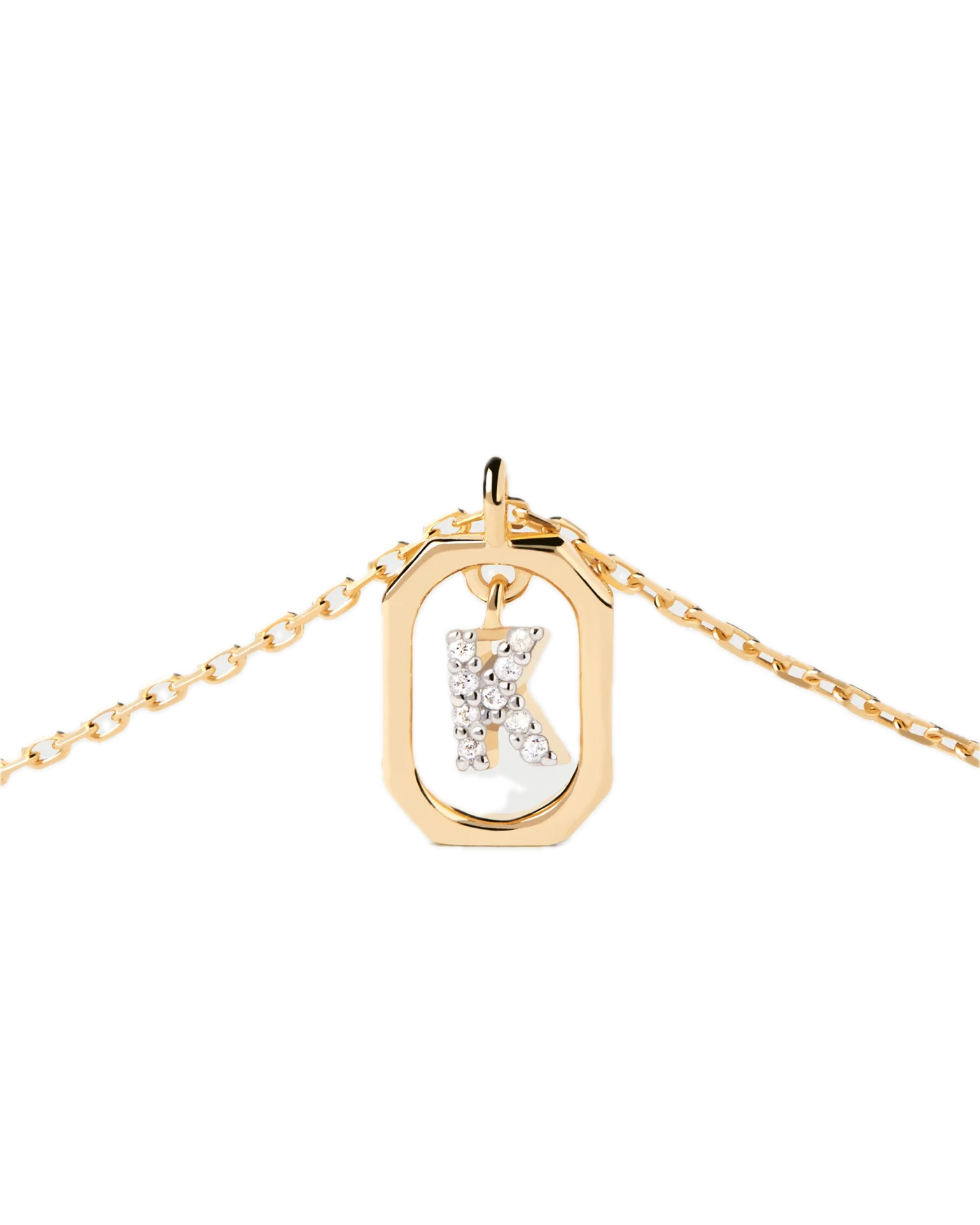 pdpaola - Collana Con Lettera K Mini