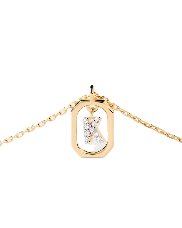pdpaola - Collana Con Lettera K Mini