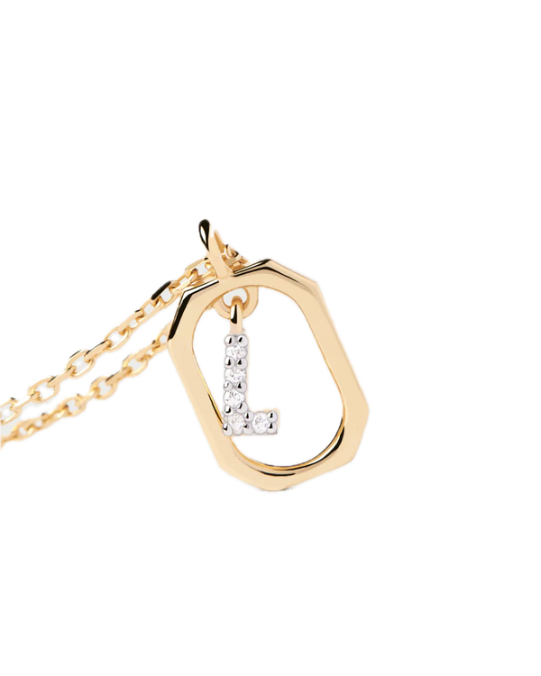 pdpaola - Collana Con Lettera L Mini