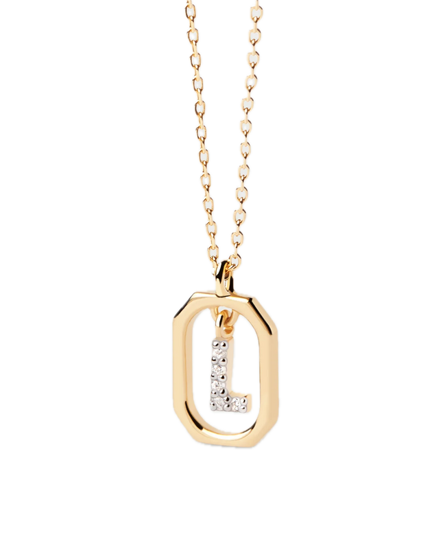 pdpaola - Collana Con Lettera L Mini