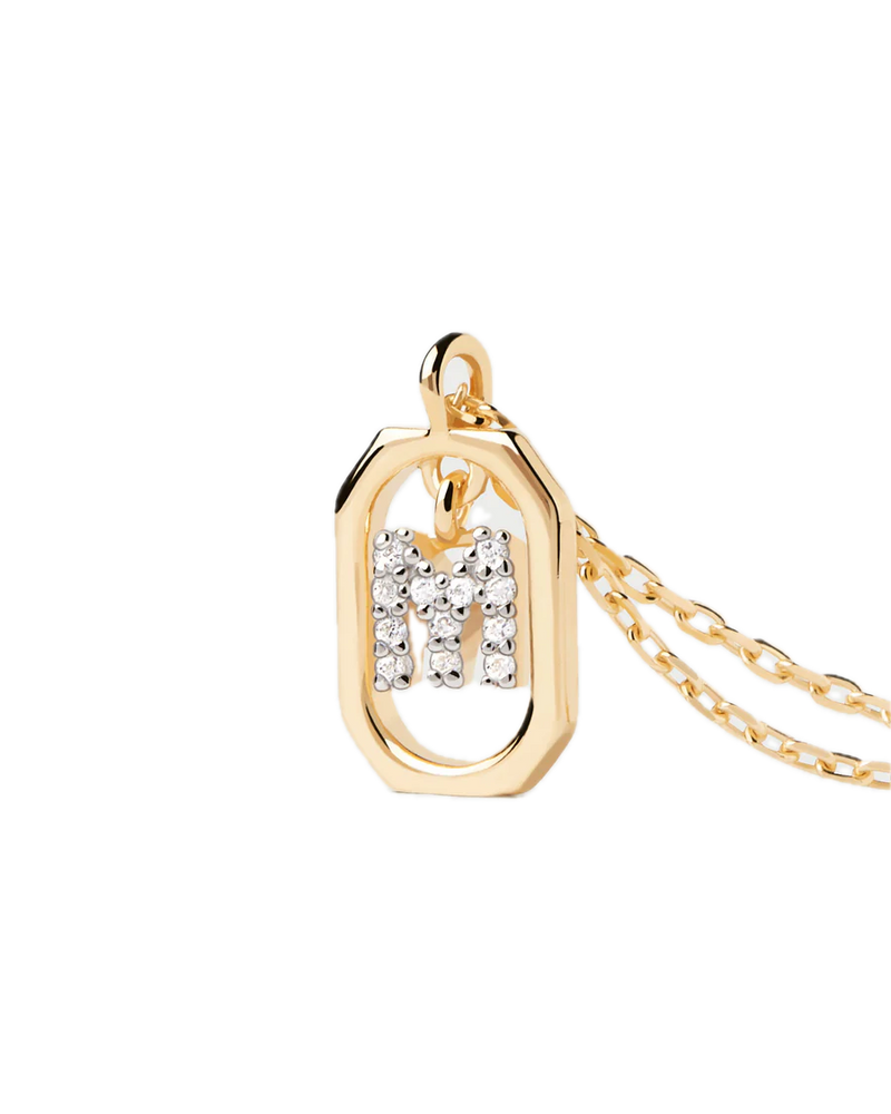 pdpaola - Collana Con Lettera M Mini