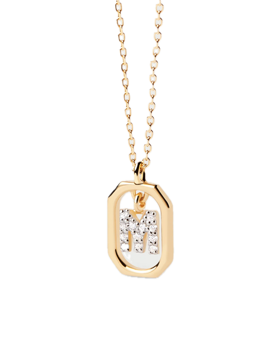 pdpaola - Collana Con Lettera M Mini