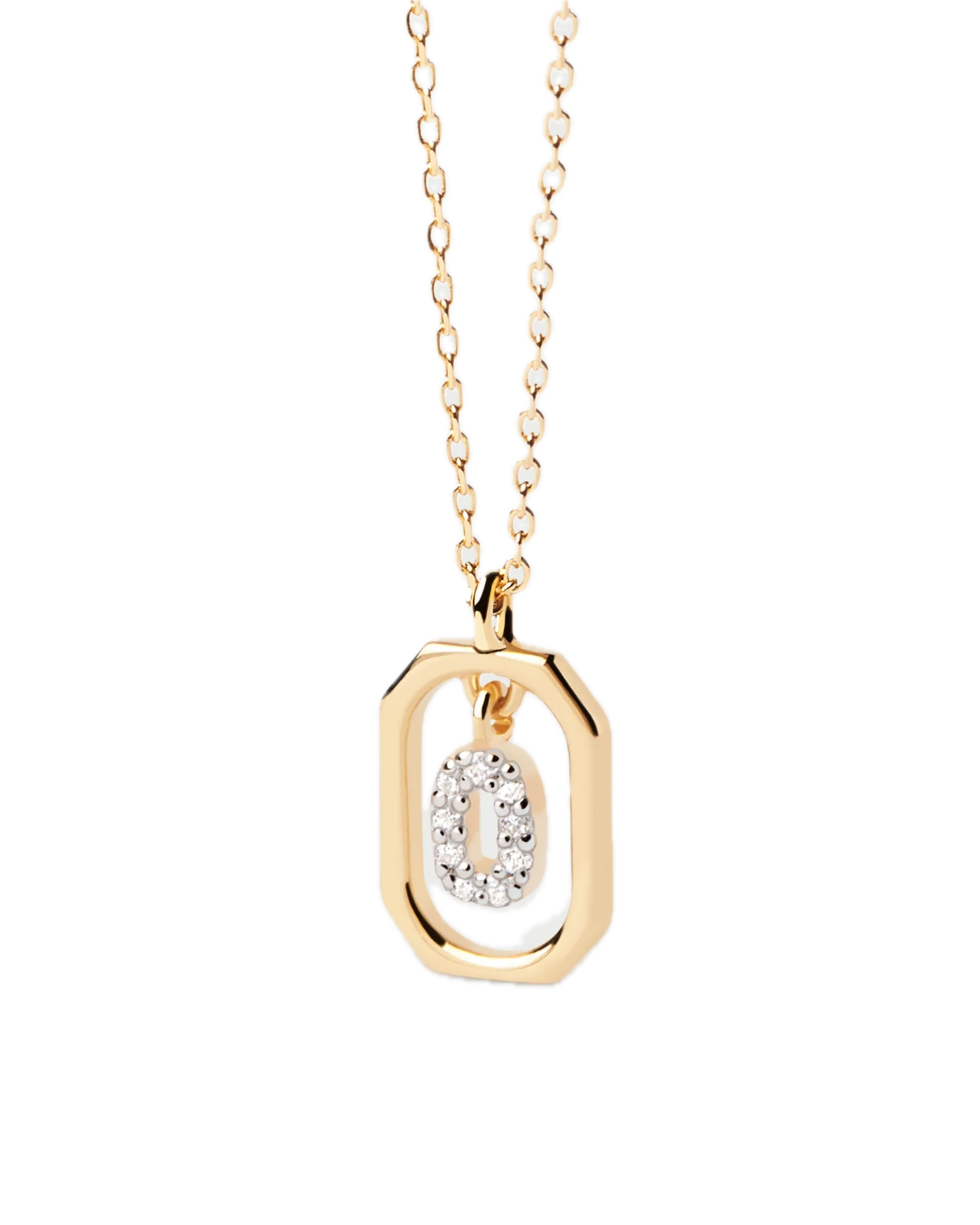 pdpaola - Collana Con Lettera O Mini