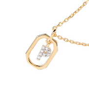 pdpaola - Collana Con Lettera P Mini