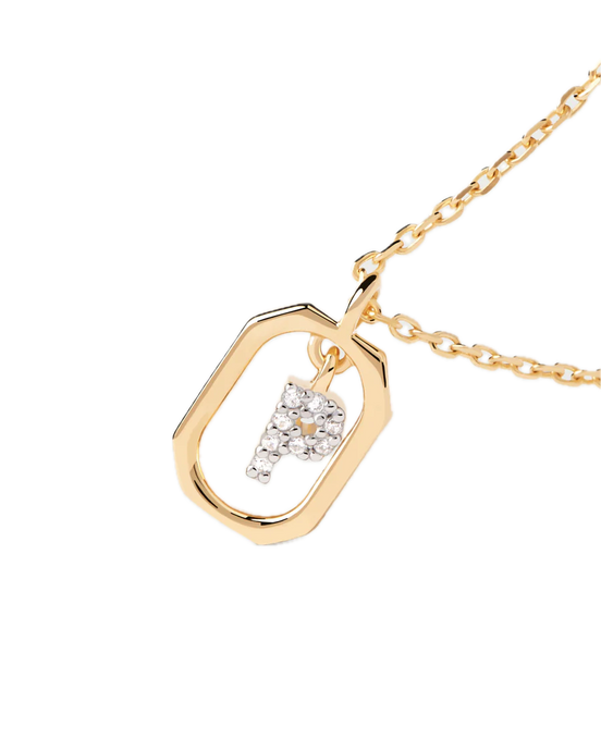 pdpaola - Collana Con Lettera P Mini