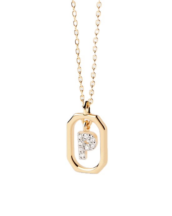 pdpaola - Collana Con Lettera P Mini