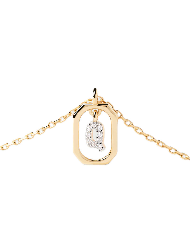 pdpaola - Collana Con Lettera Q Mini