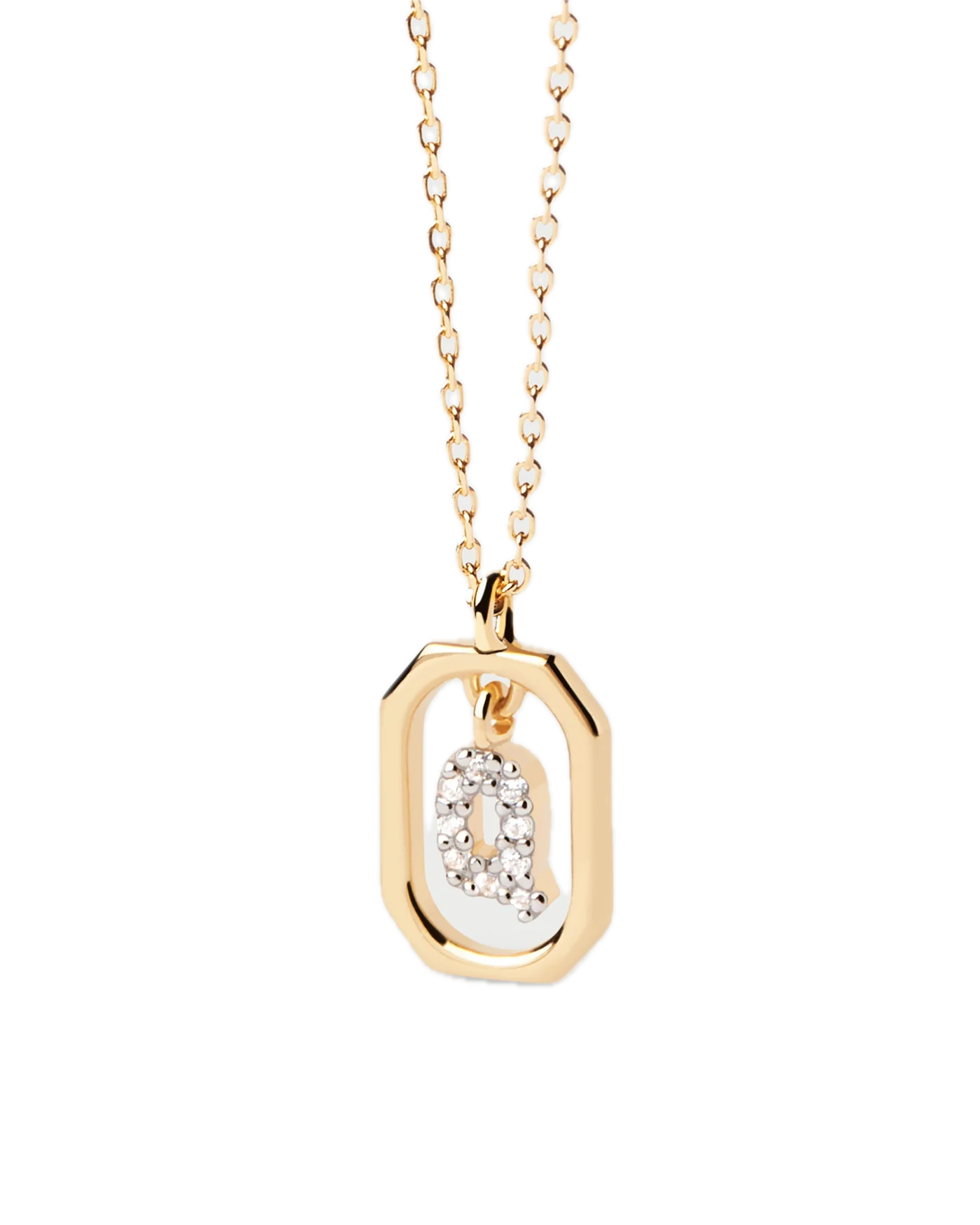 pdpaola - Collana Con Lettera Q Mini