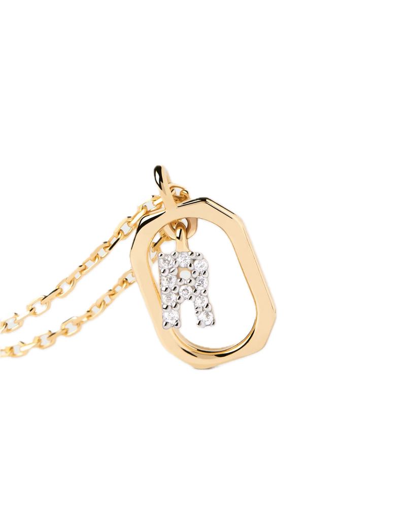 pdpaola - Collana Con Lettera R Mini