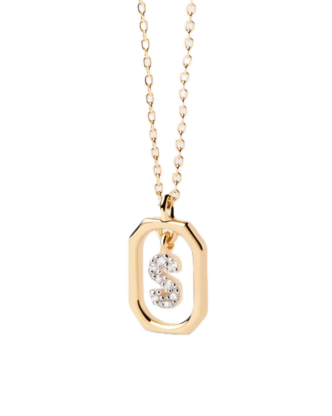 pdpaola - Collana Con Lettera S Mini