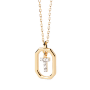 pdpaola - Collana Con Lettera T Mini