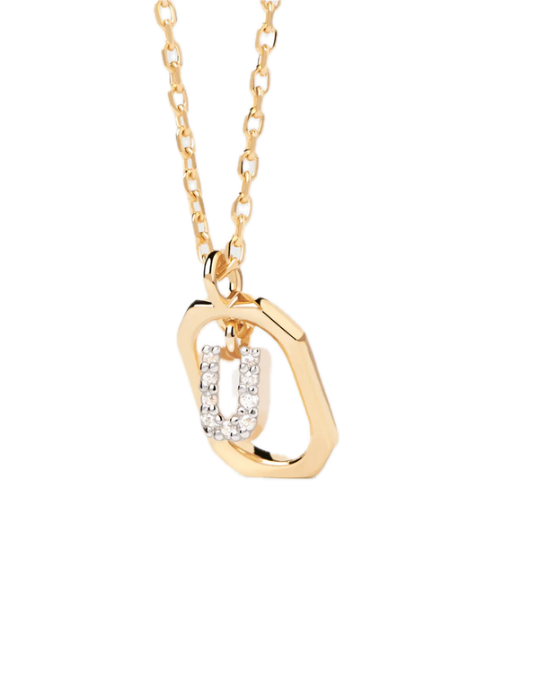 pdpaola - Collana Con Lettera U Mini