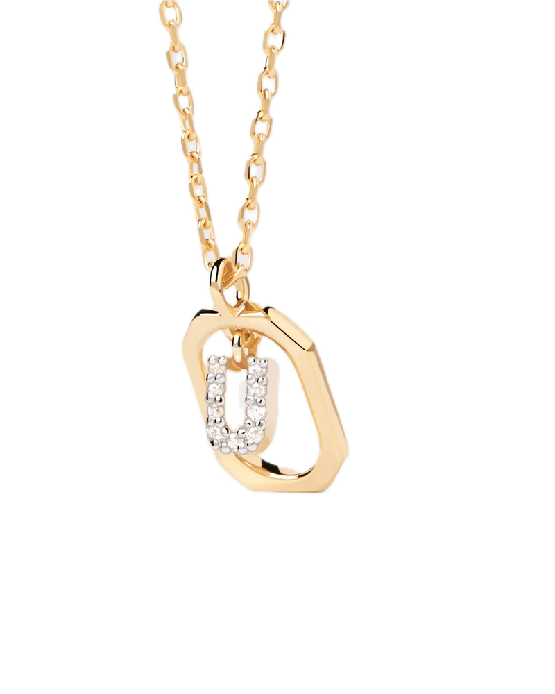 pdpaola - Collana Con Lettera U Mini