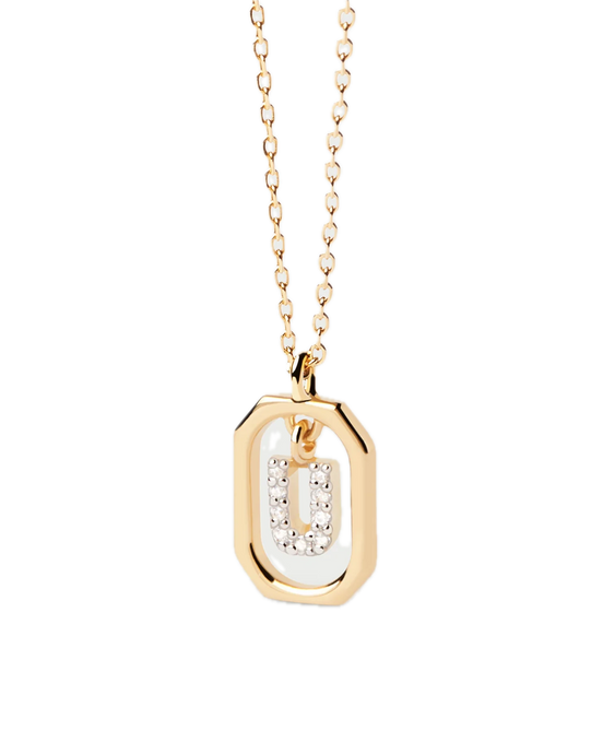 pdpaola - Collana Con Lettera U Mini