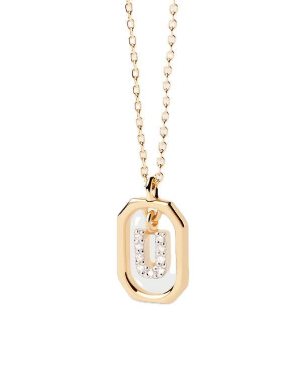 pdpaola - Collana Con Lettera U Mini