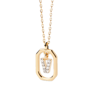 pdpaola - Collana Con Lettera V Mini
