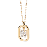 pdpaola - Collana Con Lettera W Mini