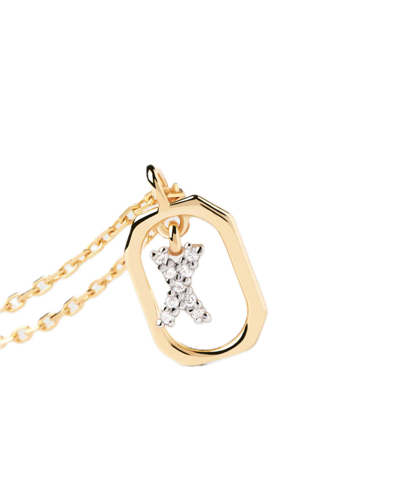 pdpaola - Collana Con Lettera X Mini
