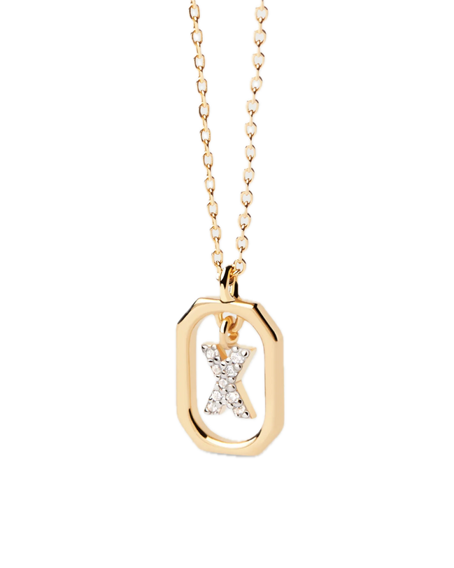 pdpaola - Collana Con Lettera X Mini