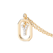 pdpaola - Collana Con Lettera Y Mini