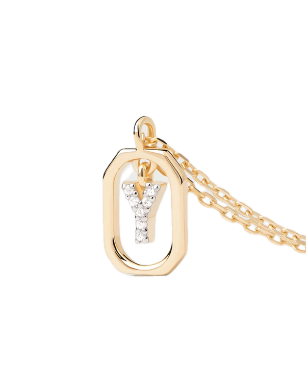 pdpaola - Collana Con Lettera Y Mini