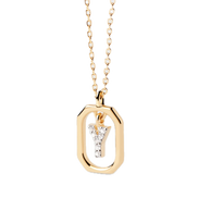 pdpaola - Collana Con Lettera Y Mini