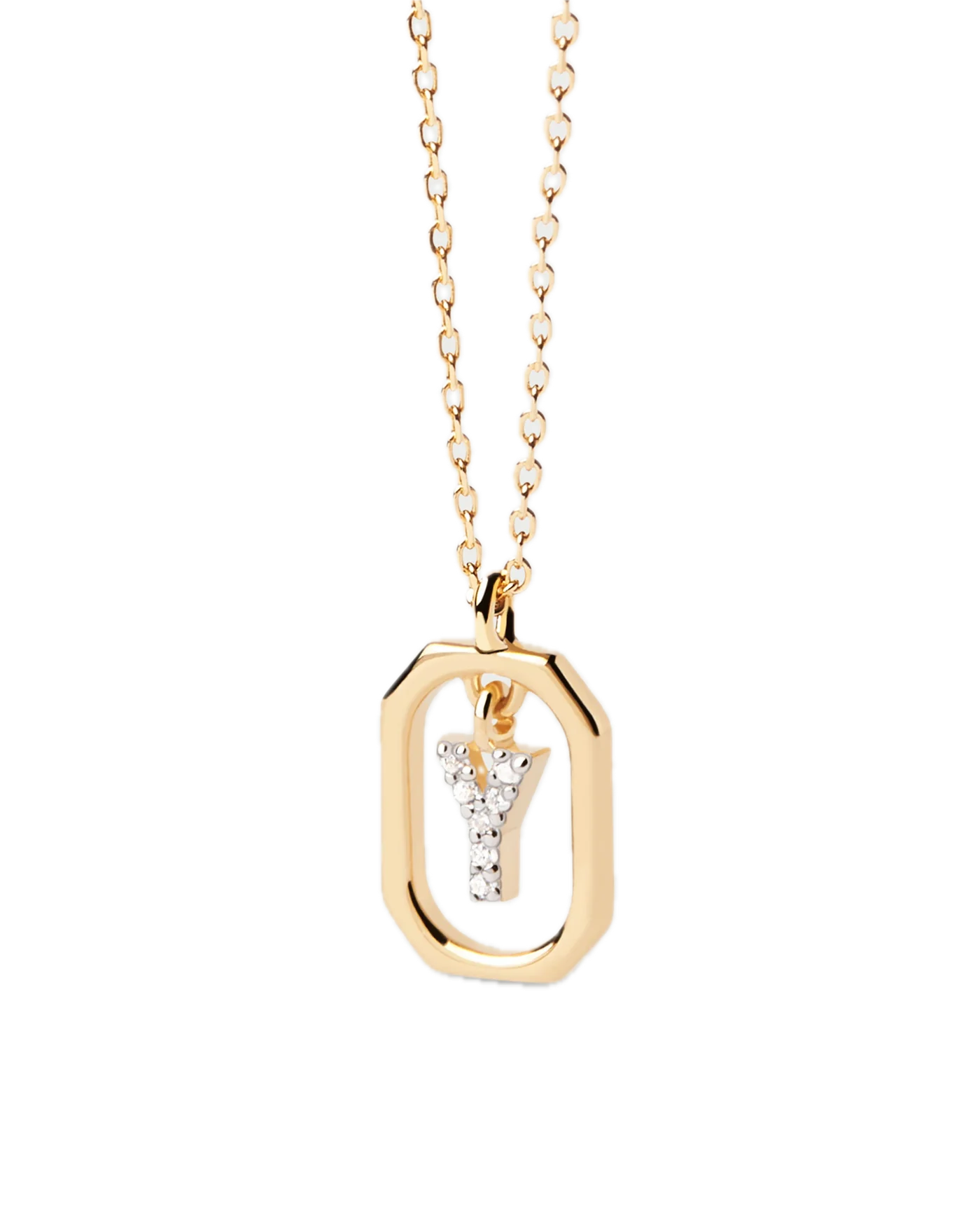 pdpaola - Collana Con Lettera Y Mini