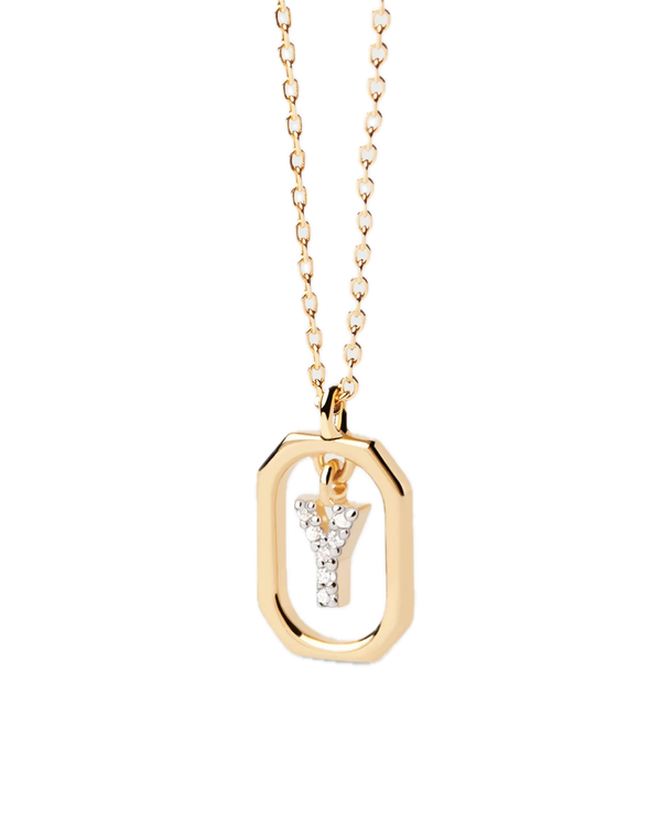 pdpaola - Collana Con Lettera Y Mini