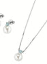 Sovrani - set collana e orecchini perla d8