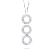 COLLANA BOCCADAMO DONNA CON MODULI CIRCOLARI IN FILA Riferimento KGR045