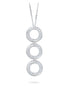 COLLANA BOCCADAMO DONNA CON MODULI CIRCOLARI IN FILA Riferimento KGR045