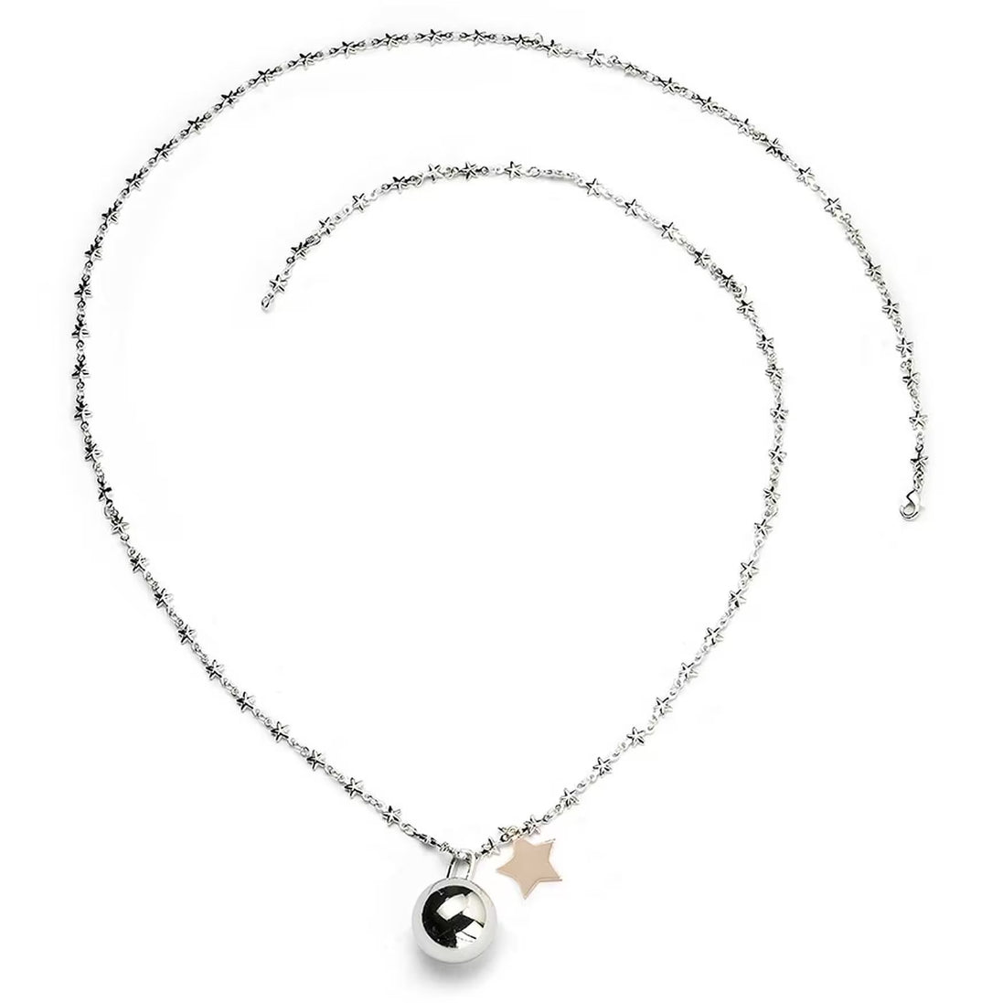 Sovrani - Collana chiama angeli ottone con stella