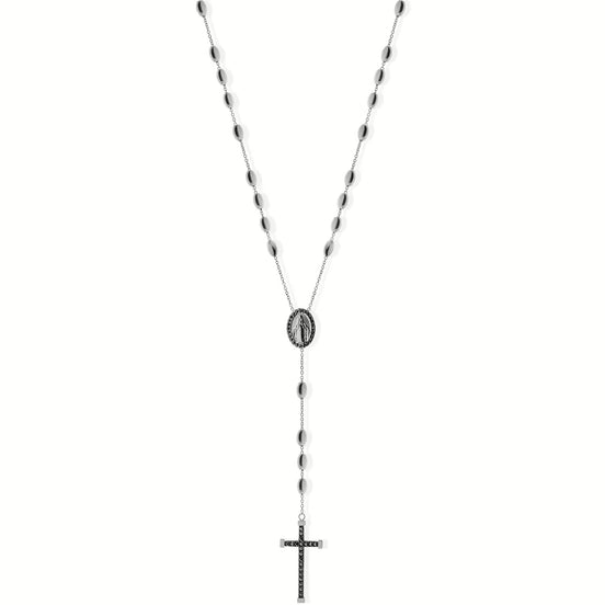 Liu jo - collana uomo gioiello  con crocifisso  MLJ548