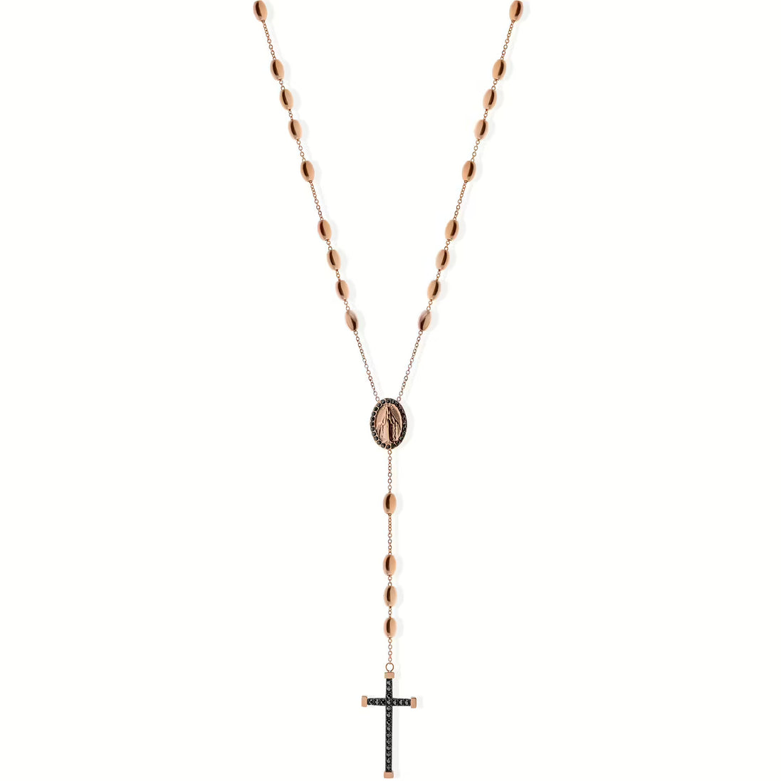 Liu jo - collana uomo con crocifisso