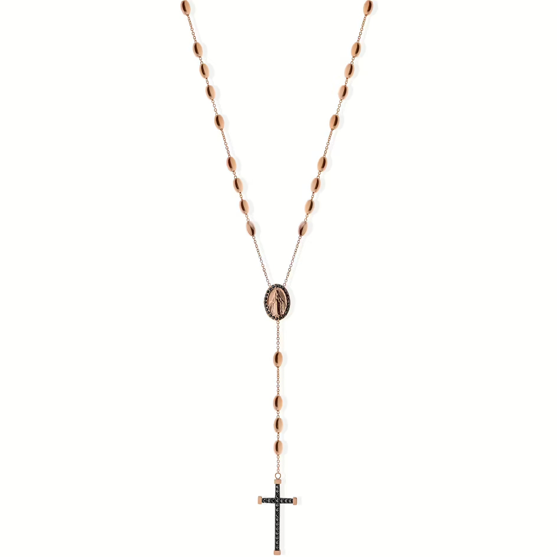 Liu jo - collana uomo con crocifisso