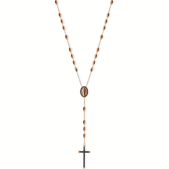 Liu jo - collana uomo con crocifisso