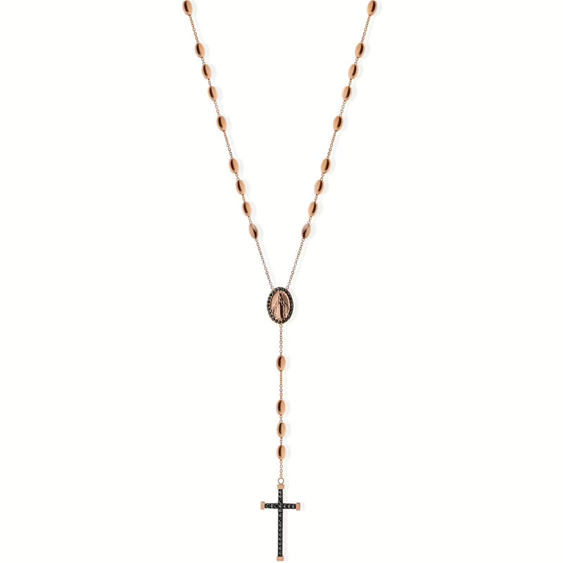 Liu jo - collana uomo con crocifisso