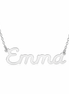 Fico Gioielli - Collana con Nome “Emma” in Argento 925