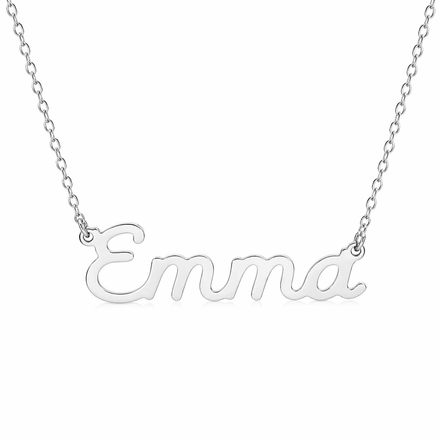 Fico Gioielli - Collana con Nome “Emma” in Argento 925