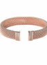 Bracciale rigido Strong in bronzo con finitura oro rosè e zirconi Sovrani J4016
