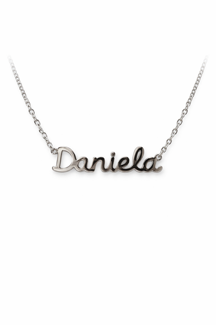 Fico Gioielli - Collana Nome “Daniela” in Argento 925
