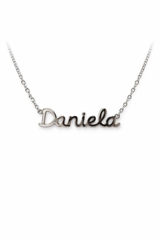 Fico Gioielli - Collana Nome “Daniela” in Argento 925