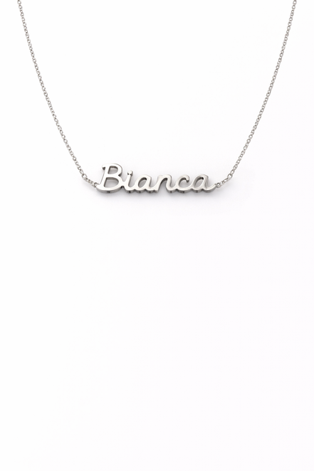 Fico Gioielli - Collana Nome “Bianca” in Argento 925